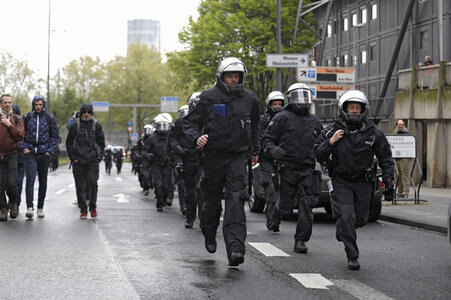 Demonstrationen gegen den AfD Bundesparteitag in Köln
