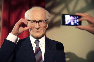 Einweihung des Mauerfall-Sonderbereichs bei Madame Tussauds, Berlin