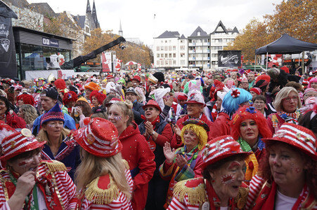 Karnevalsauftakt 2018 in Köln
