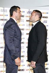 Pressekonferenz zum WM Boxkampf Klitschko vs. Pulev, Hamburg