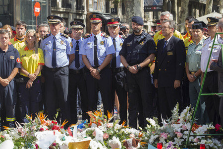 Las Ramblas nach dem Terroranschalg in Barcelona