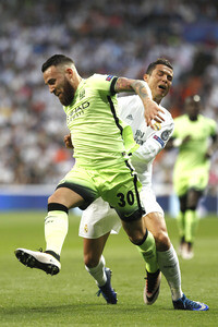 Champions League Match Real Madrid vs Manchester City in Madrid