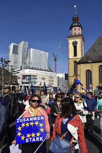 'Pulse of Europe' Kundgebung in Frankfurt