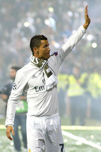 Real Madrid UEFA Champions League Siegesfeierin Madrid