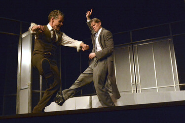 'Die Rede des Königs' Theateraufführung, Neustadt