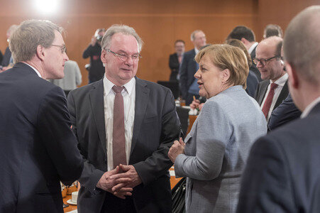 Treffen der Bundeskanzlerin mit den Regierungschefs der Bundesländer in Berlin