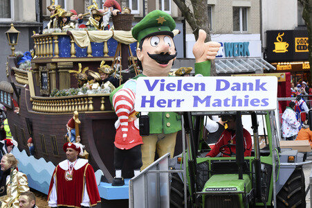 Rosenmontagszug 2017 in Köln