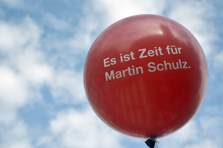 Wahlkampfveranstaltung mit Martin Schulz in Nürnberg