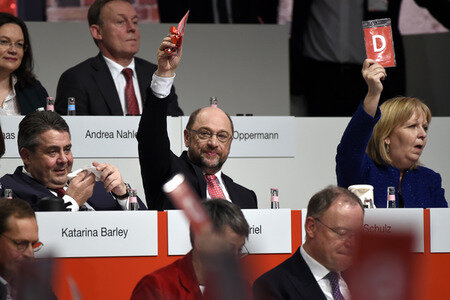 Außerordentlicher Bundesparteitag 2017 der SPD in Berlin