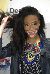 Chantelle Brown-Young Photocall, Fashion Week Madrid