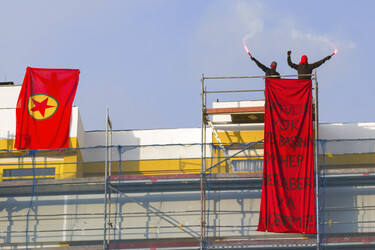 'Berlin ist Kobane' Demonstration, Berlin