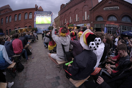 UEFA-Fußball-Europameisterschaft 2016 Spiel Deutschland gegen die Ukraine in Berlin