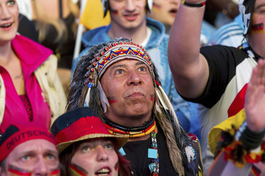 WM-Fanmeile beim Finalspiel Deutschland gegen Argentinien, Berlin