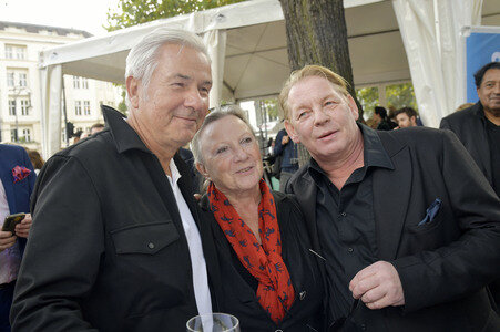 Offizielle Einweihung des Harald-Juhnke-Platzes in Berlin