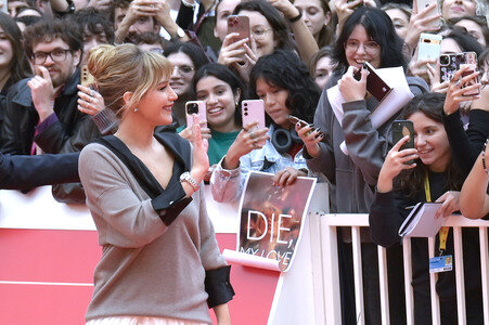 Filmpremiere 'Die My Love', Internationales Filmfestival Rom 2025