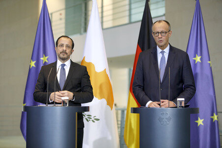 Empfang des Präsidenten der Republik Zypern in Berlin