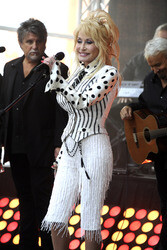 Dolly Parton bei der NBC-Show 'Today', New York
