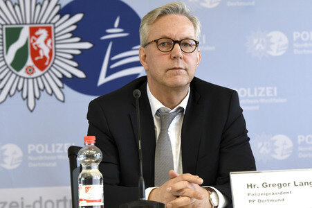 Pressekonferenz zur Verhaftung von Marcel H. in Dortmund