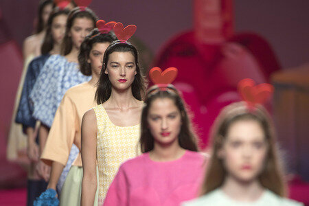 Agatha Ruiz de la Prada Fashion Show auf der Mercedes-Benz Fashion Week Madrid Spring/Summer 2019