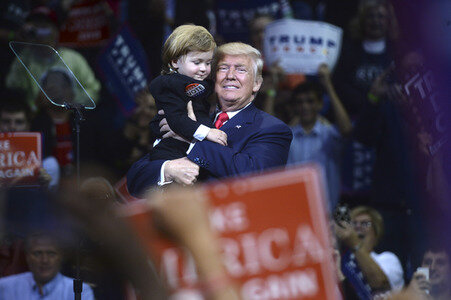Donald Trump Wahlkampfveranstaltung in Wilkes-Barre