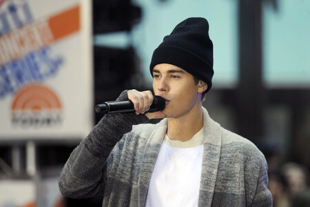 Justin Bieber in der NBC-Show 'Today' in New York