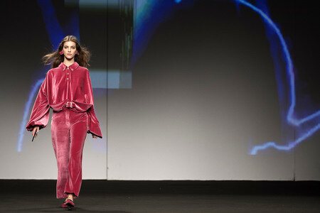 Cherry Massia Fashion Show auf der Mercedes-Benz Fashion Week Madrid Herbst/Winter 2019