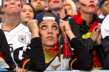 WM-Fanmeile beim Spiel Deutschland gegen Ghana, Berlin
