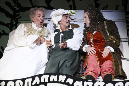 Theaterprobe 'Der eingebildet Kranke' in Berlin