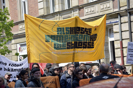 1. Mai Demo in Nürnberg
