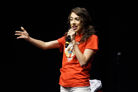Auftritt von Miranda Sings in Berlin