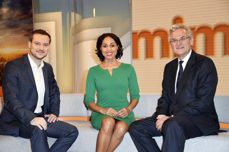 Fototermin 'ZDF-Mittagsmagazin' in Berlin