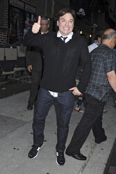 Mike Myers Visits 'Late Show With David Letterman', New York
