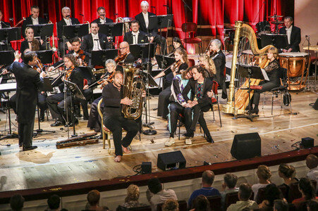 TV-Show 'Olaf Schubert und die ziemlich große Oper' in Dresden