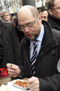 SPD-Kanzlerkandidat Martin Schulz in Darmstadt