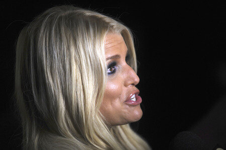 Jessica Simpson Collection Präsentation in New York