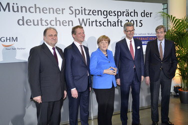 Spitzengespräch der deutschen Wirtschaft 2015, München