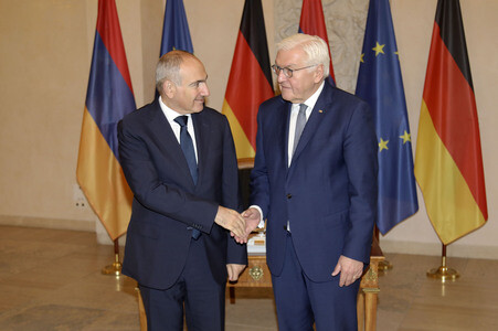 Empfang des Ministerpräsidenten der Republik Armenien in Berlin