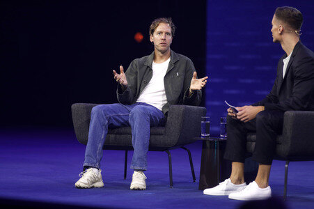 Sebastian Vettel auf der IAA Mobility 2025 in München
