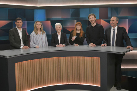 Talkshow 'hart aber fair' in Berlin