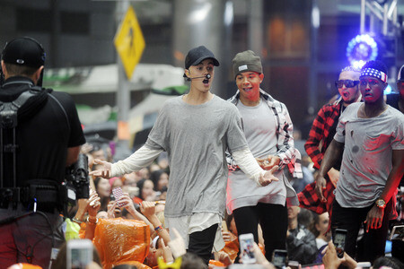 Justin Bieber in der NBC-Show 'Today' in New York