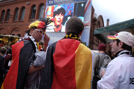 UEFA-Fußball-Europameisterschaft 2016 Spiel Deutschland gegen die Ukraine in Berlin