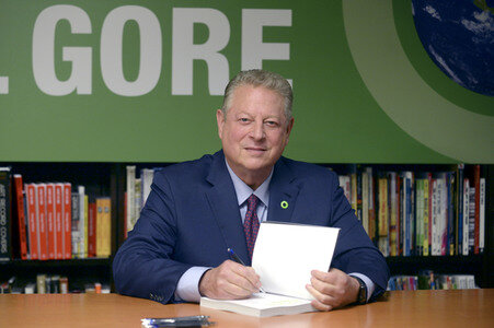 Buchsignierstunde mit Al Gore in New York