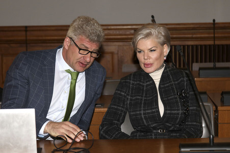 Berufungsprozess von Melanie Müller in Leipzig