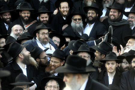 Rabbi 'Klassenfoto' in New York