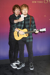 Ed Sheeran enthüllt seine Wachsfigur bei Madame Tussauds New York