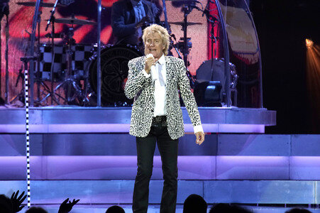 Konzert von Rod Stewart in Berlin