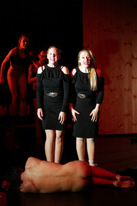 Theaterprobe 'Die stillen Trabanten' in Berlin