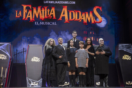 Theateraufführung 'The Addams Family, The Musical' in Madrid