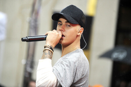 Justin Bieber in der NBC-Show 'Today' in New York