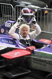 Empire State Building Lighting Ceremony mit Richard Branson in New York